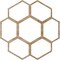 Ekena Millwork Florin Wood Fretwork Pierced Ceiling Medallion, Red Oak, 20"OD x 7"ID x 3/8"T CMWP20X20X0375FORO - alternate 3